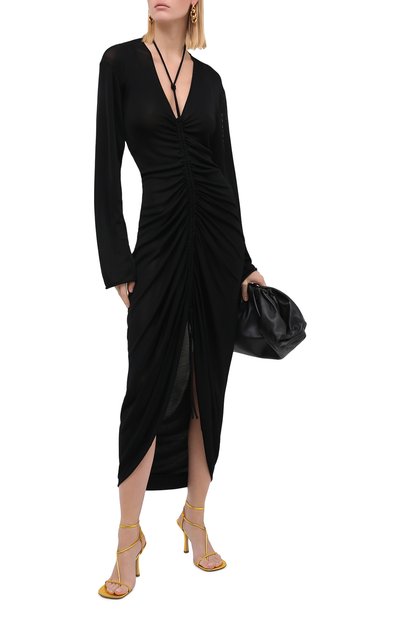 Платье из вискозы BOTTEGA VENETA, арт. 627163/VKW00, фото 2