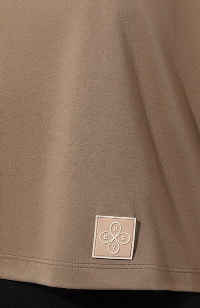 Футболка из вискозы EVERREVER хаки цвета по цене 4790 руб., арт. RE-TS-HA-01, фото 5 Футболка из вискозы EVERREVER, арт. RE-TS-HA-01, фото 5