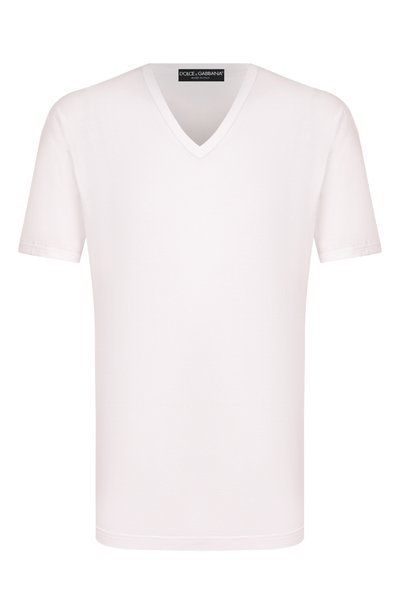 Мужская хлопковая футболка DOLCE & GABBANA, арт. G8KG0T/G7P1A