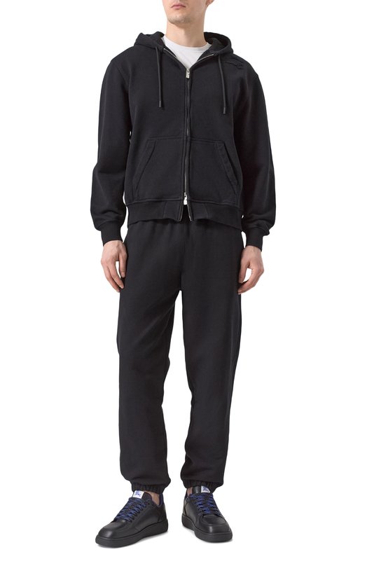 Хлопковая толстовка Burberry 8100753 Чёрный  8100753 Фото 2