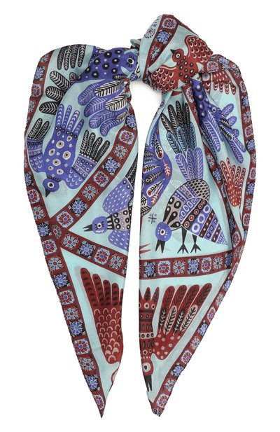 Шелковый платок небеса GOURJI, арт. T21SKY7BLR/1, фото 1