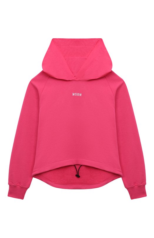 

Хлопковое худи MSGM kids, Розовый