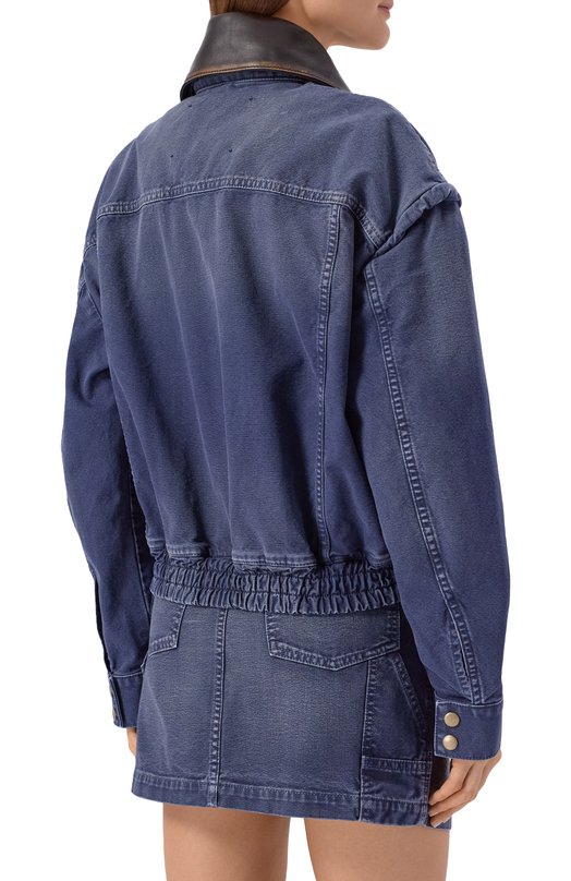 Джинсовая куртка Halfboy HS261W0158 CV002/JET SET B0MBER Синий  HS261W0158 CV002/JET SET B0MBER Фото 4