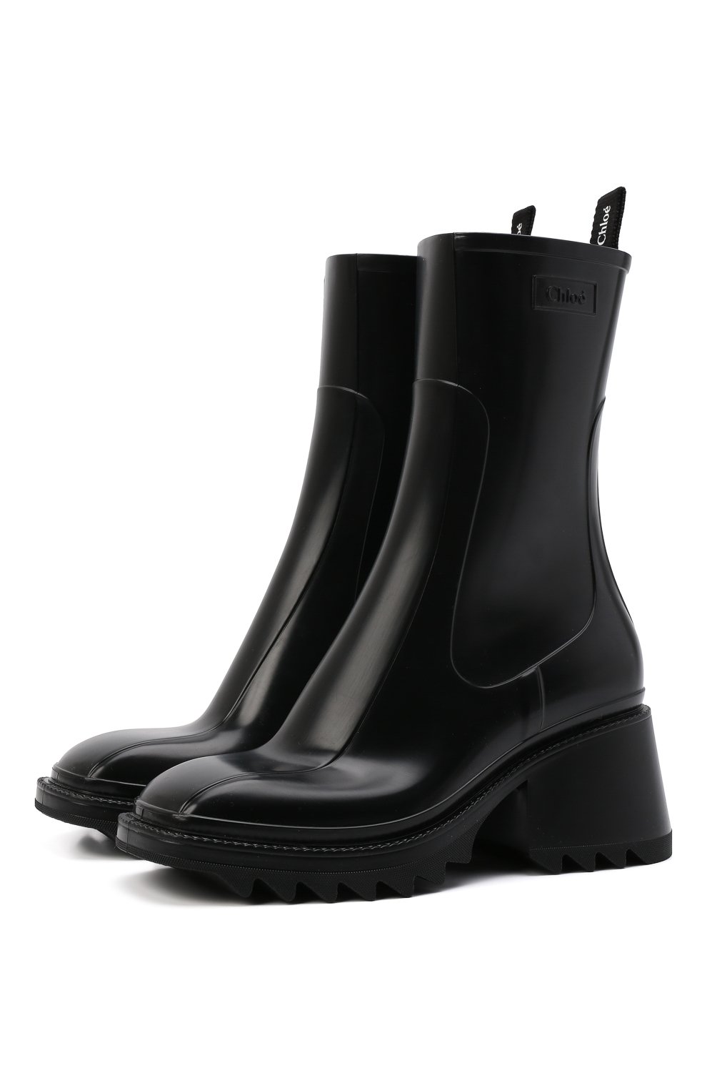 Резиновые ботильоны betty CHLOÉ, арт. CHC19W239G8, фото 1