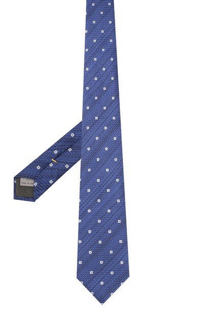 Шелковый галстук CANALI синего цвета по цене 13250 руб., арт. 18/HJ02075, фото 2 Шелковый галстук CANALI, арт. 18/HJ02075, фото 2
