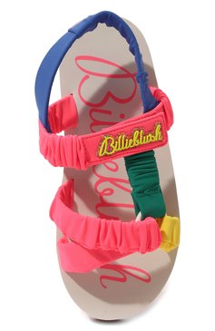Детские сандалии BILLIEBLUSH разноцветного цвета, арт. U20191 | Фото 4 (Материал внешний: Текстиль; Нос: Не проставлено)