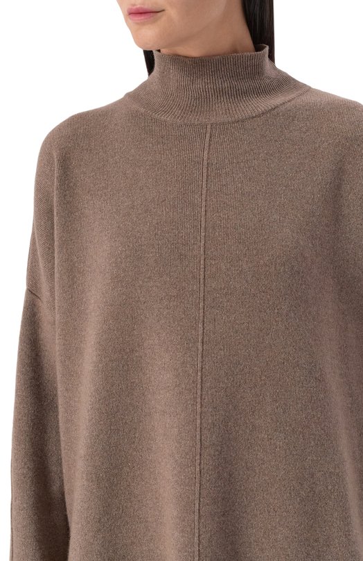 Свитер из шерсти и вискозы Pietro Brunelli MAB015/WS0011 Бежевый  MAB015/WS0011 Фото 5