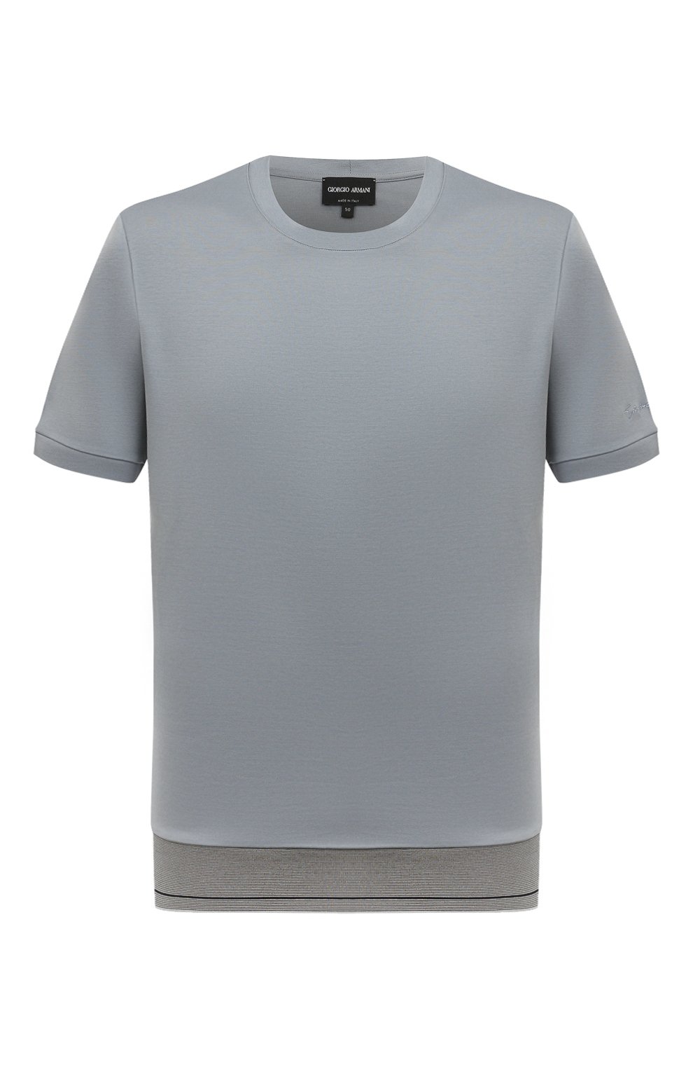 Хлопковая футболка GIORGIO ARMANI, арт. 3DSM52/SJFBZ, фото 1