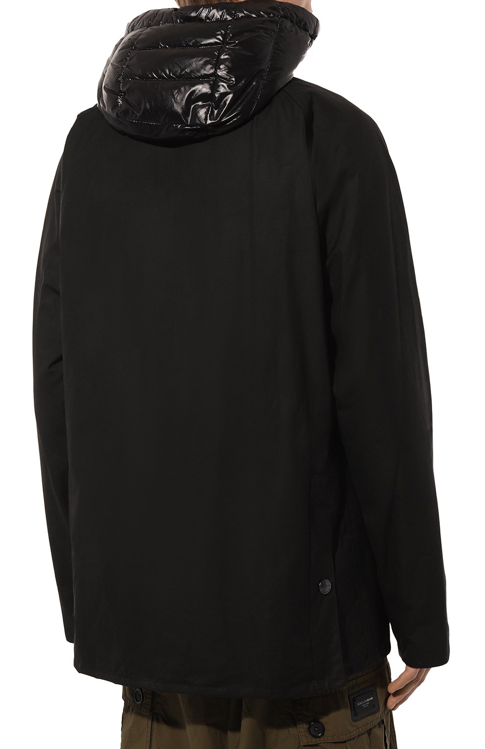 Пуховая куртка moncler genius x barbour MONCLER GENIUS черного цвета по цене 190000 руб., арт. 1A000-34-M2146, фото 5 Пуховая куртка moncler genius x barbour MONCLER GENIUS, арт. 1A000-34-M2146, фото 5