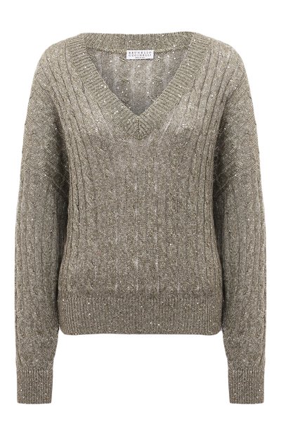 Льняной свитер BRUNELLO CUCINELLI, арт. MC000B1124, фото 1