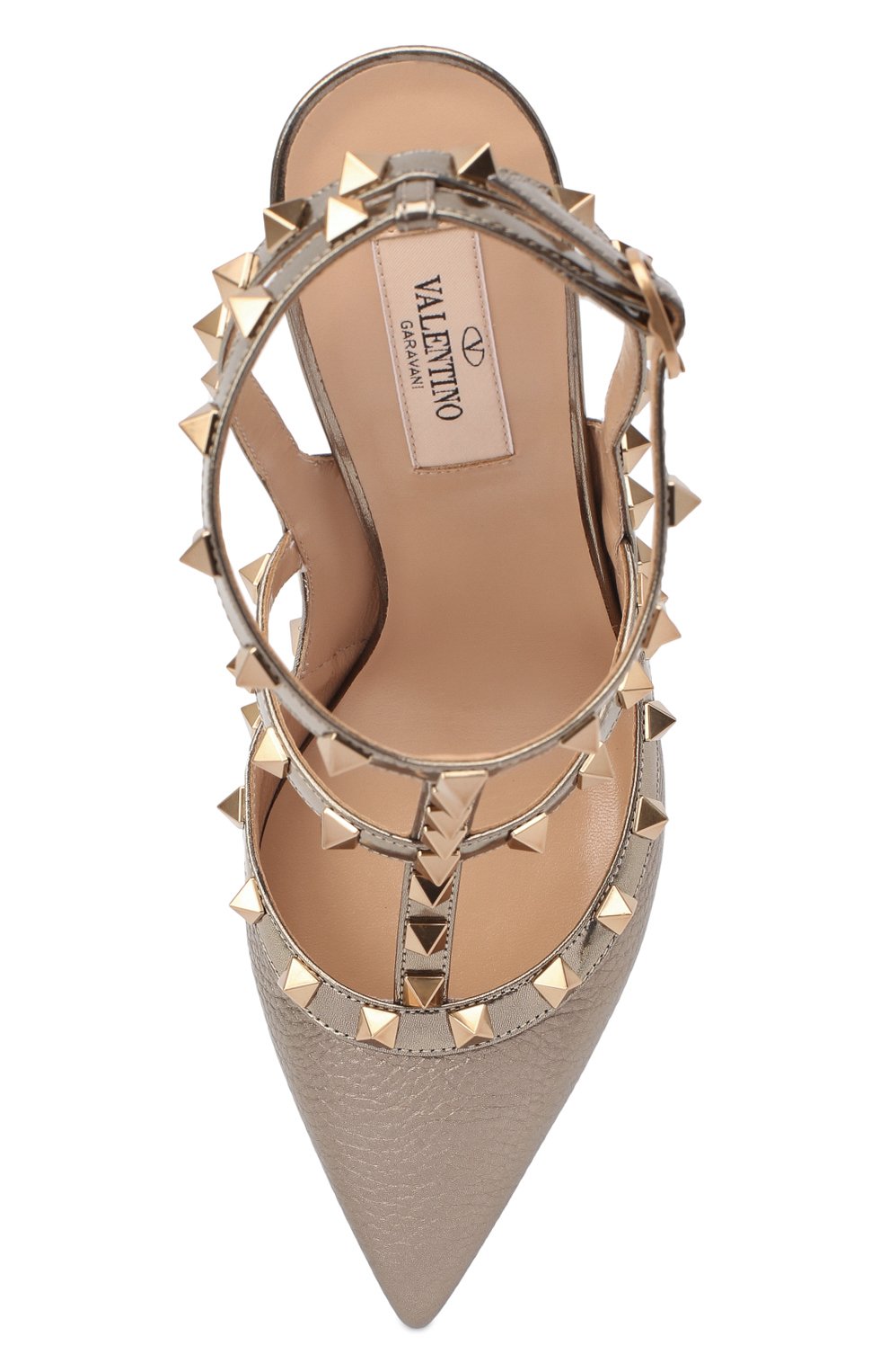 Кожаные туфли rockstud VALENTINO, арт. UW0S0393/NNF, фото 5