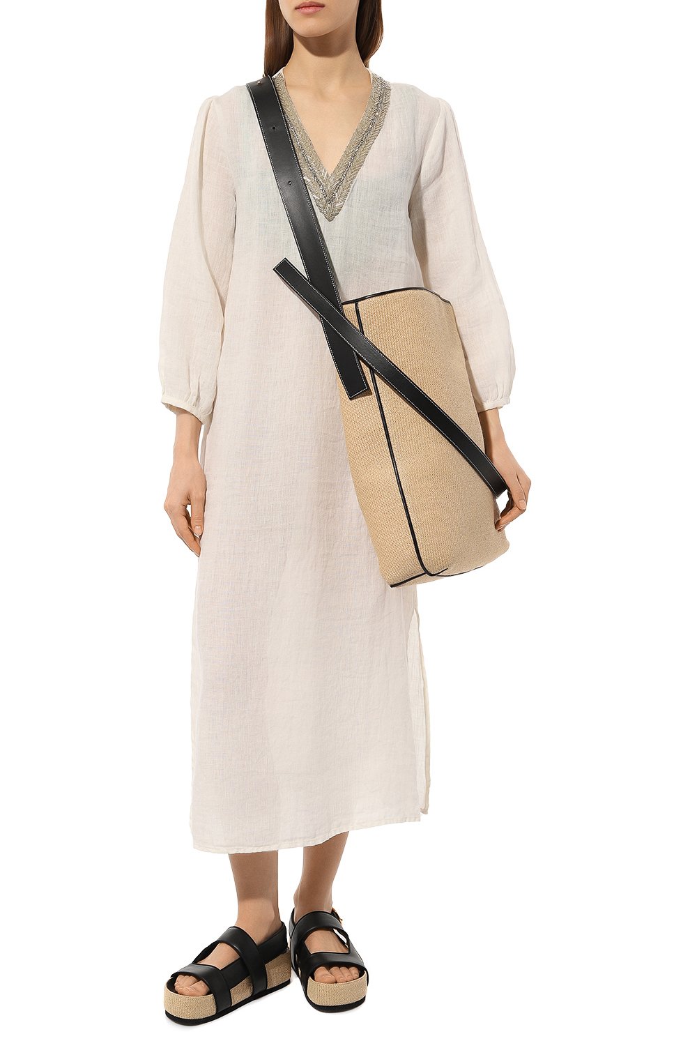 Льняная туника 120% LINO, арт. 31ALIW49IR/0000115/000, фото 2