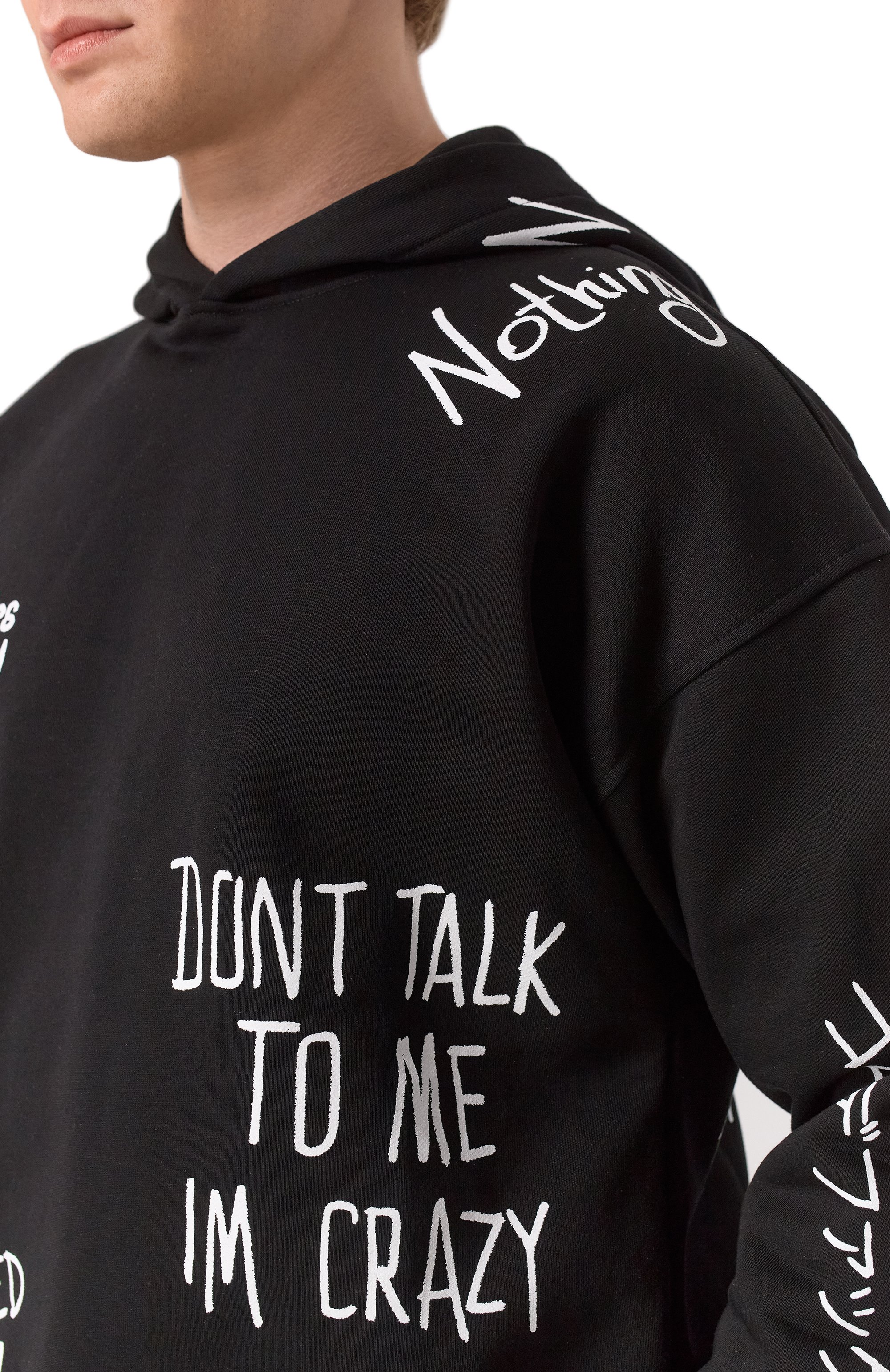 Хлопковое худи COMME DES FUCKDOWN, арт. CFABM01550, фото 5