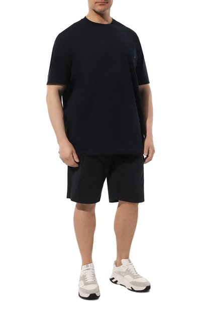 Хлопковые шорты BOSS ORANGE, арт. 50489100, фото 2