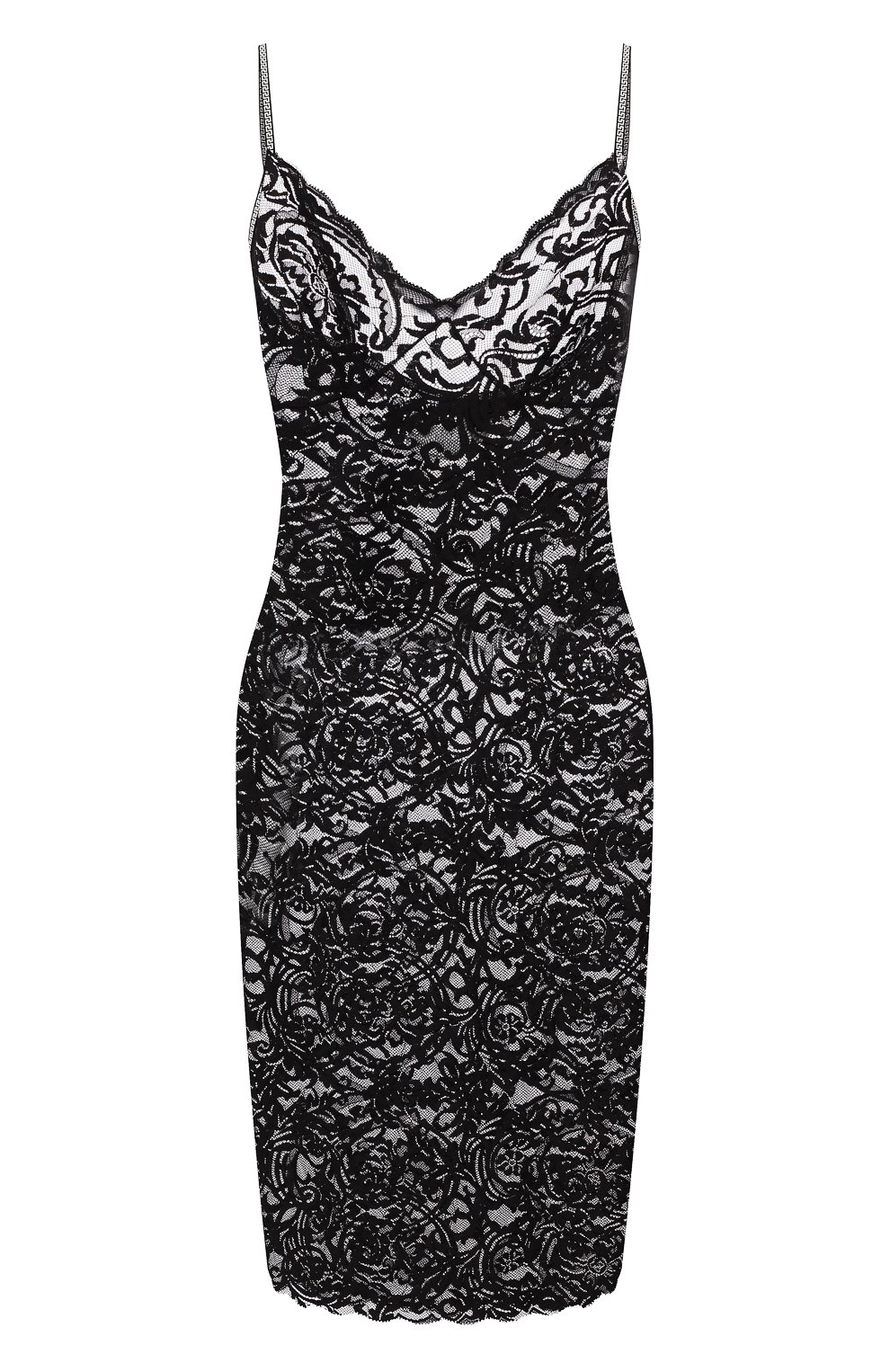 Сорочка VERSACE черного цвета по цене 29000 руб., арт. AUD10027/A232742, фото 1 Сорочка VERSACE, арт. AUD10027/A232742, фото 1