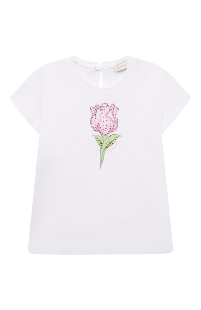 Хлопковая футболка MONNALISA, арт. 31A605., фото 1