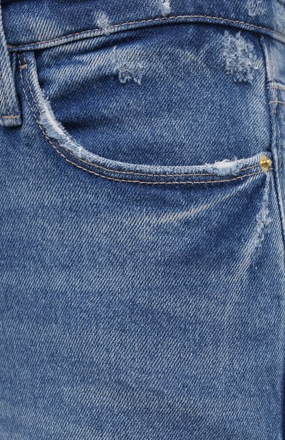 Джинсы FRAME DENIM синего цвета по цене 25600 руб., арт. LPXSY118, фото 5 Джинсы FRAME DENIM, арт. LPXSY118, фото 5