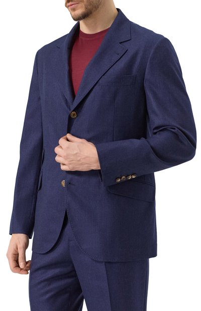 Шерстяной костюм BRUNELLO CUCINELLI, арт. ME226LDWH, фото 4