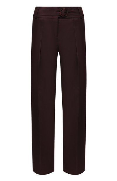 Женские брюки VICTORIA, VICTORIA BECKHAM, арт. TRVV 136B PAW19 W00L BLEND TAIL0RING
