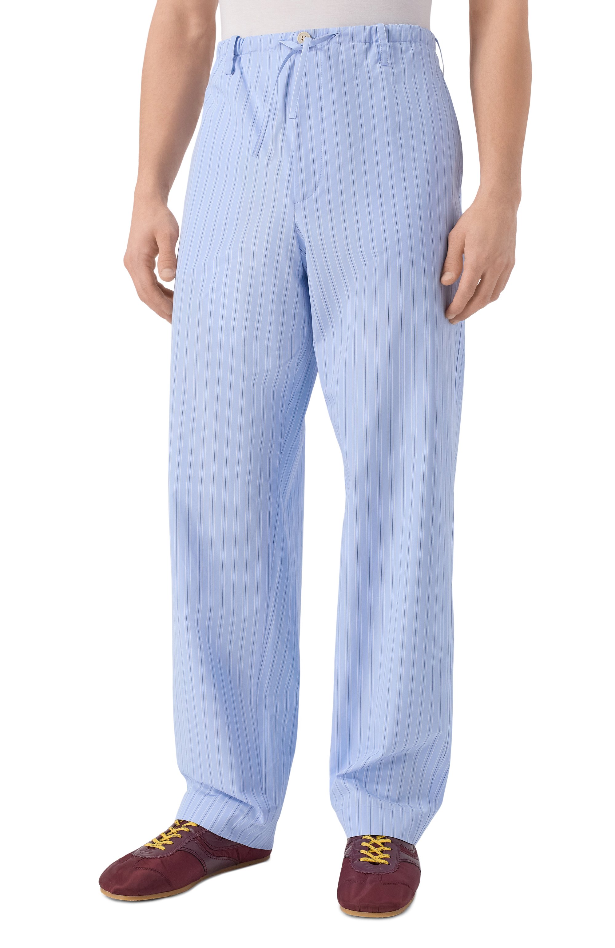 Хлопковые брюки DRIES VAN NOTEN, арт. 020906/3021, фото 3