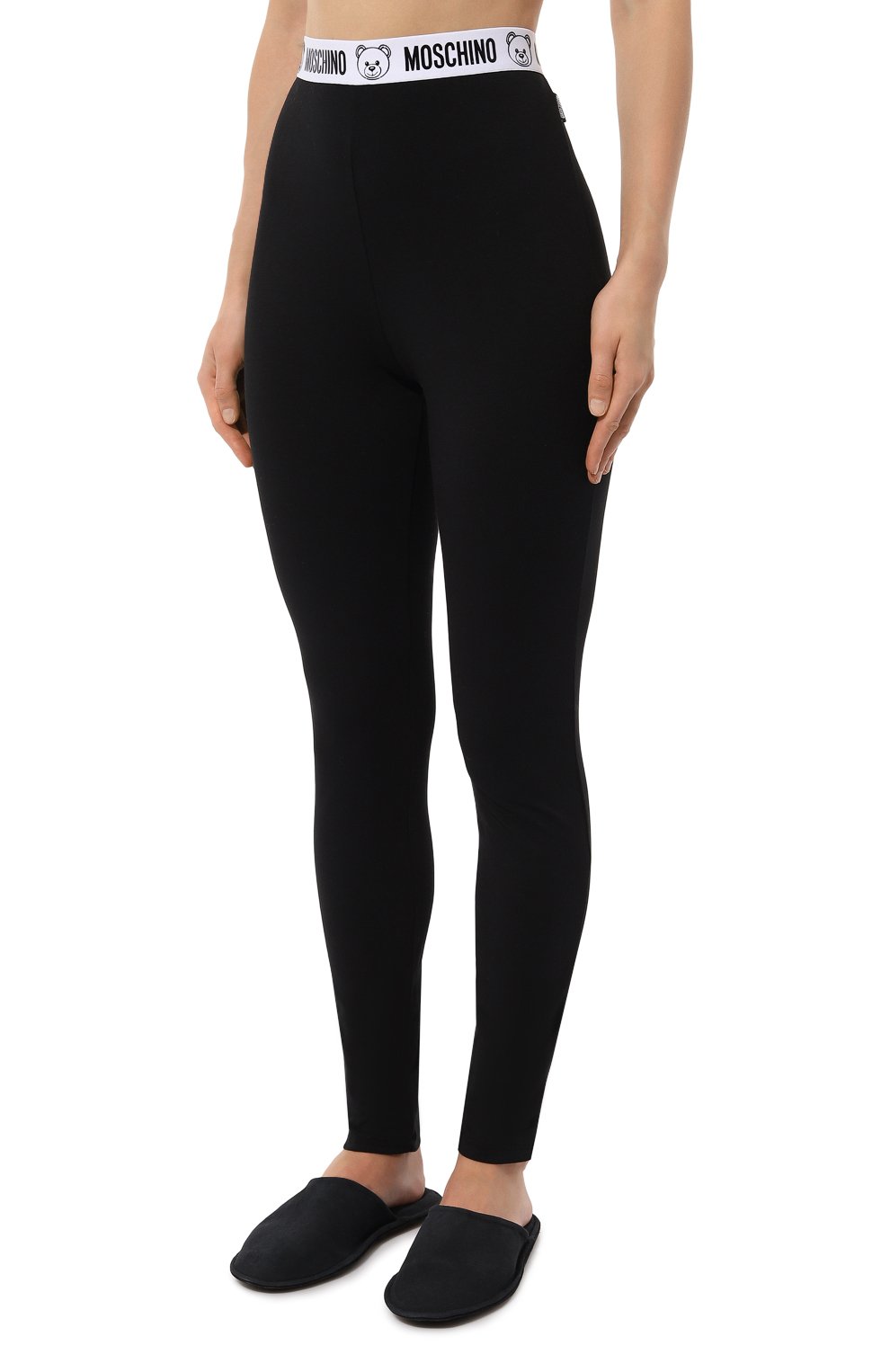 Хлопковые легинсы MOSCHINO, арт. A6810/4406, фото 3