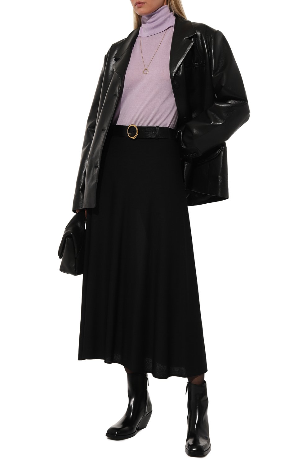 Юбка из вискозы JIL SANDER, арт. J04MA0103/J65016, фото 2