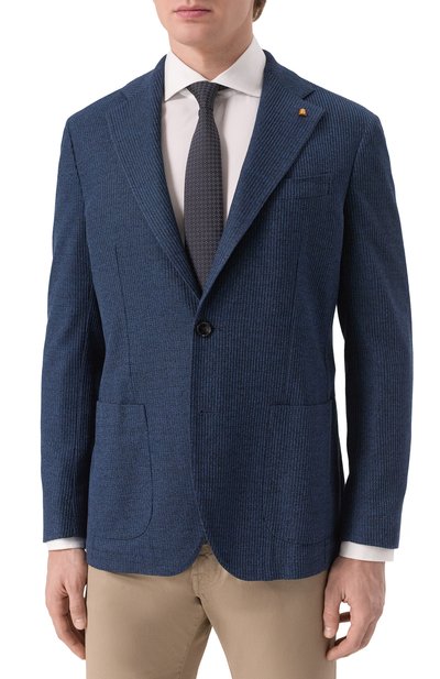 Пиджак изо льна и хлопка SARTORIA LATORRE, арт. JEF74/JH194, фото 5