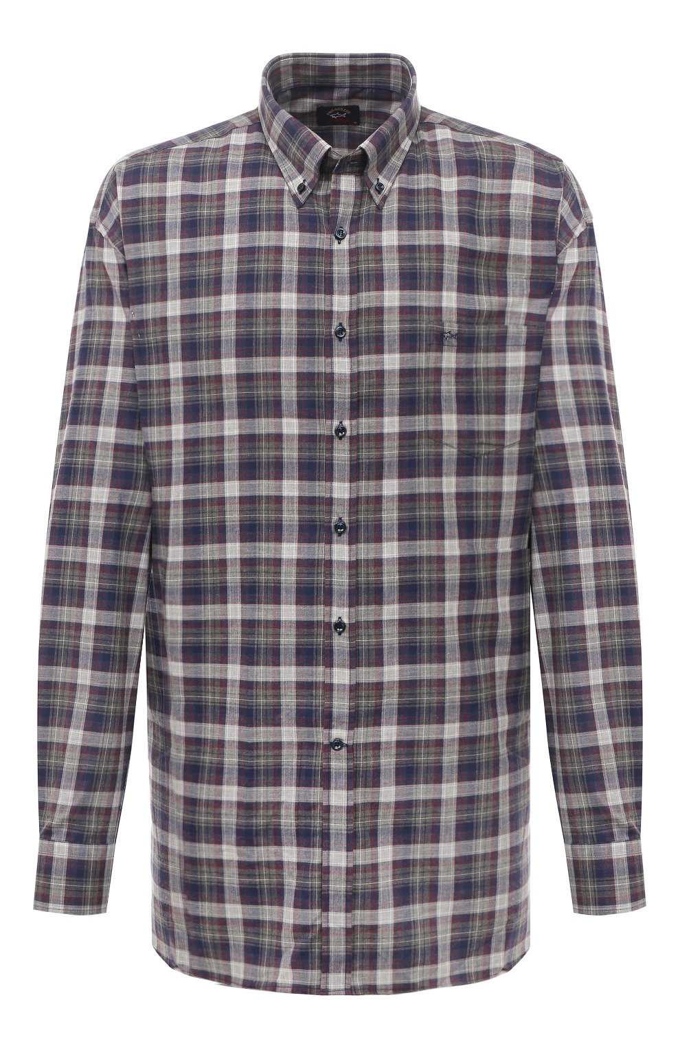 Хлопковая рубашка PAUL&SHARK, арт. 13313039/48-50, фото 1