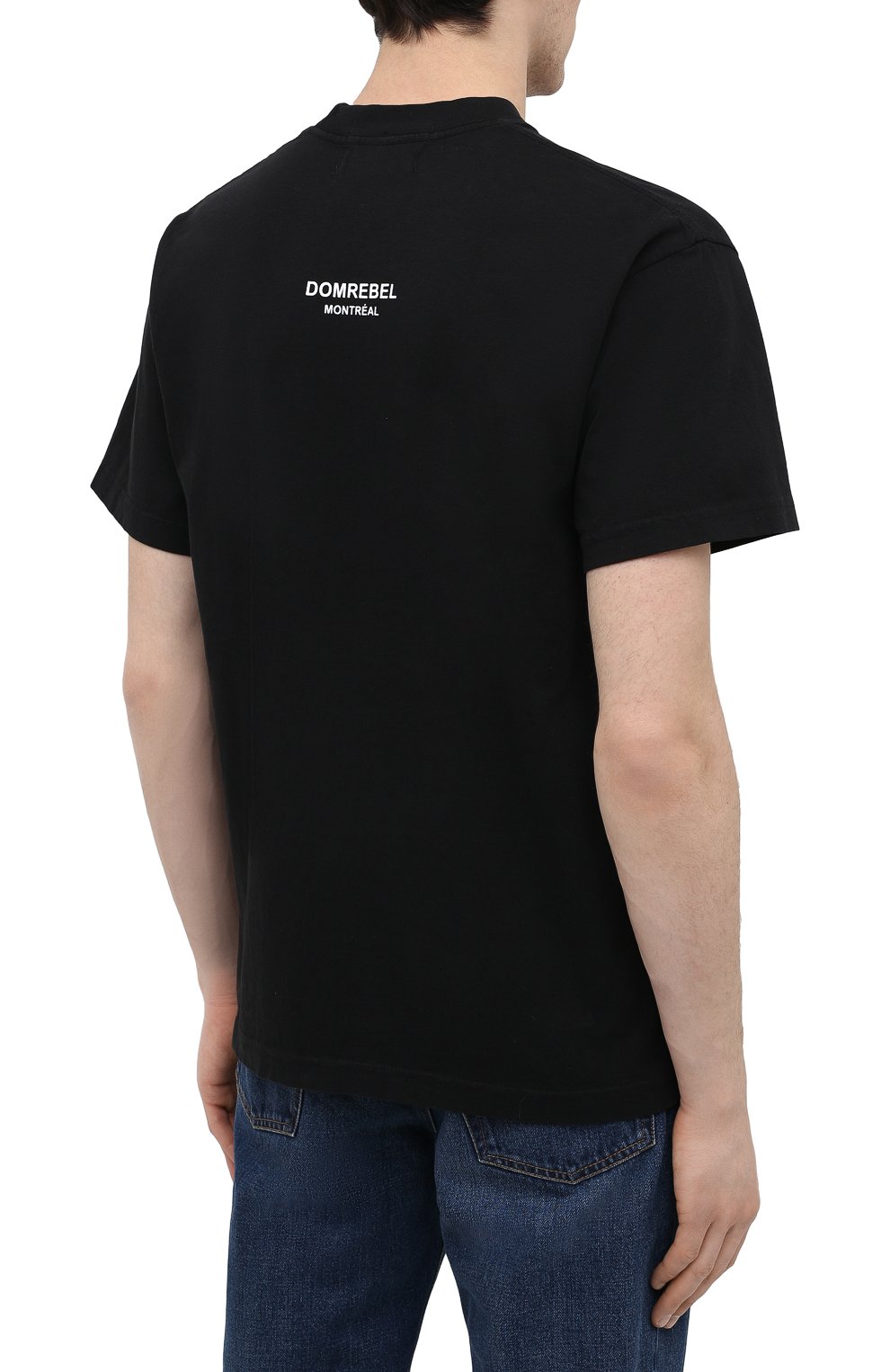 Хлопковая футболка DOMREBEL, арт. PLAY/0VERSIZE T-SHIRT/25SW, фото 4