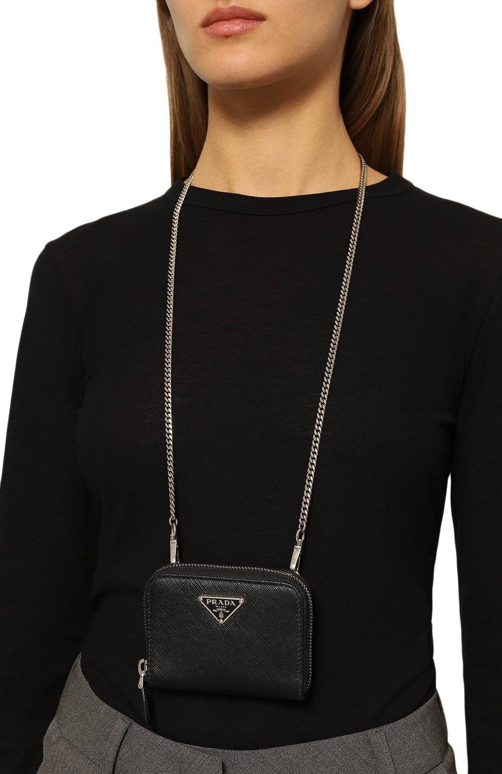 Кожаный футляр PRADA, арт. 1MR020-QHH-F0632, фото 2