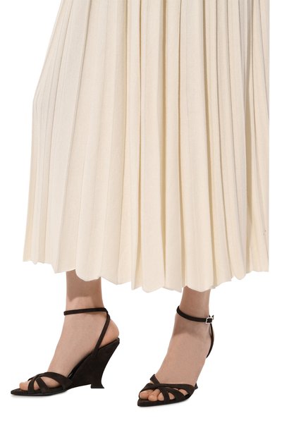 Замшевые босоножки pamela 100 3JUIN, арт. 325WC001.S.0877Y57, фото 3