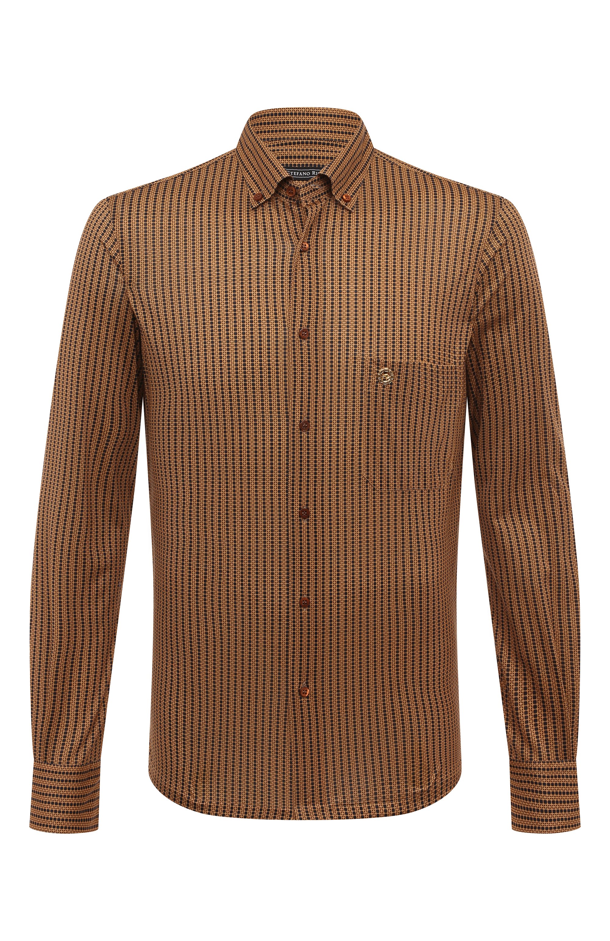 Хлопковая рубашка STEFANO RICCI, арт. CX007471/JC2704, фото 1