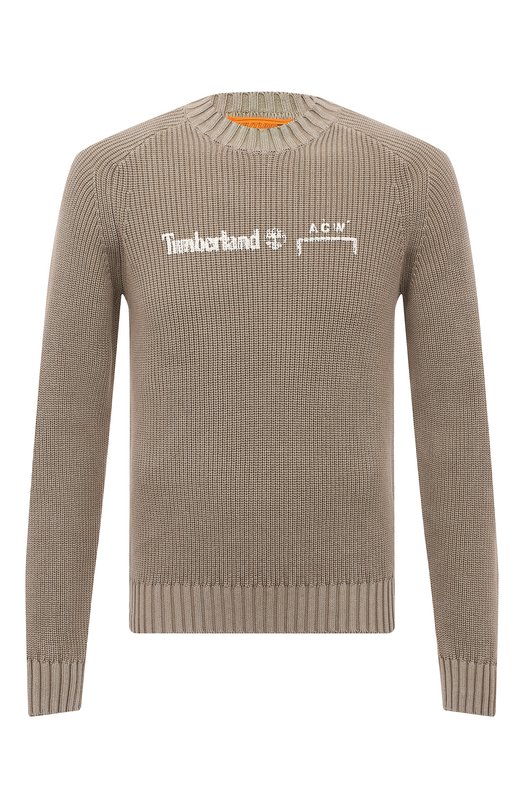 

Хлопковый свитер A-COLD-WALL* x Timberland A-COLD-WALL, Хаки