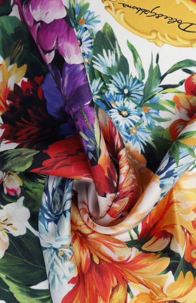 Шелковый платок DOLCE & GABBANA, арт. FN092R/GDC7B, фото 3