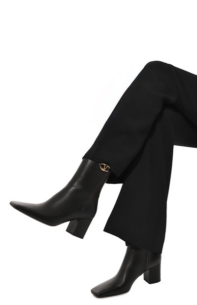 Кожаные ботильоны vlogo the bold edition VALENTINO, арт. 5W2S0JX4/EEY, фото 3