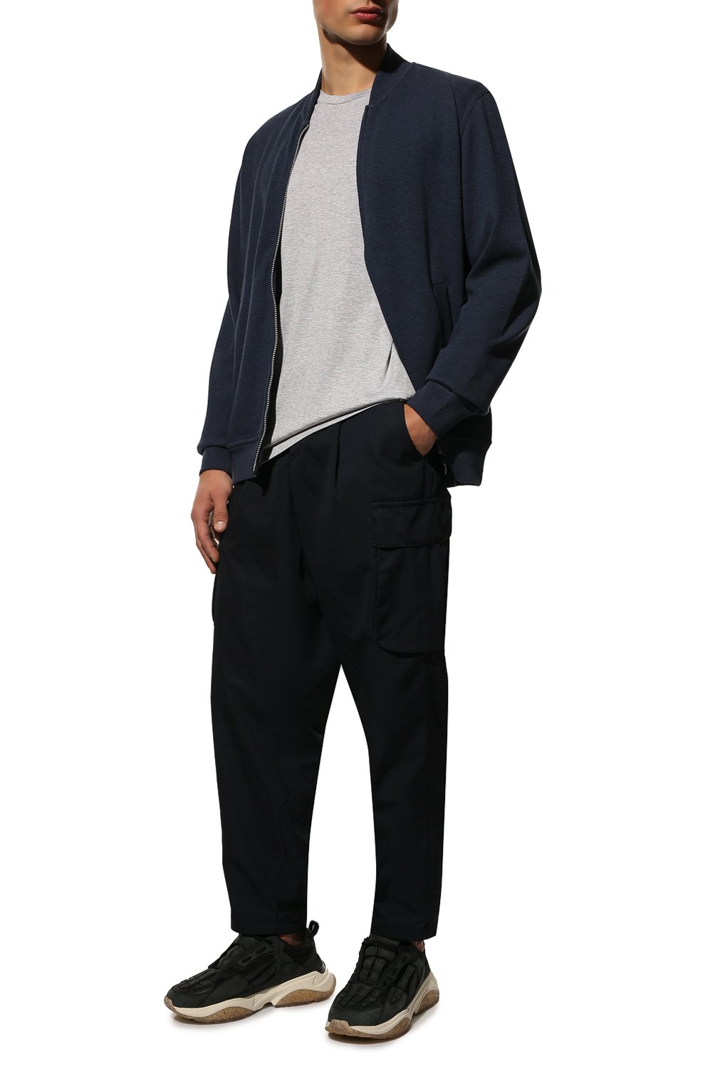 Хлопковая толстовка BRUNELLO CUCINELLI, арт. M0T359072G, фото 2