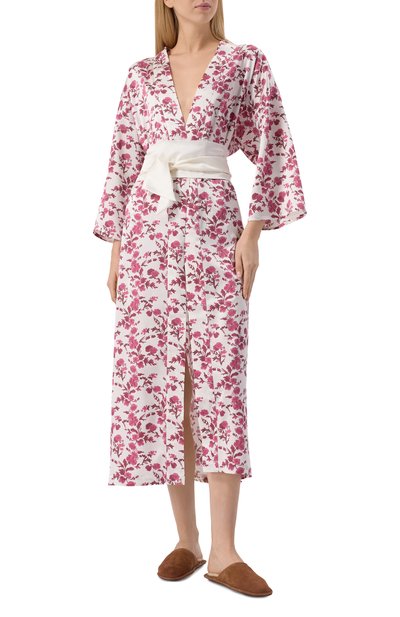 Шелковый халат  PRIMROSE, арт. 8W.500HLT.RS001, фото 2