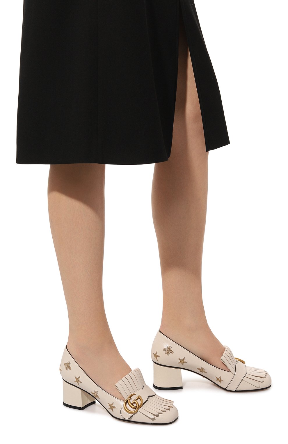 Кожаные туфли marmont GUCCI, арт. 551548 D3V00, фото 3