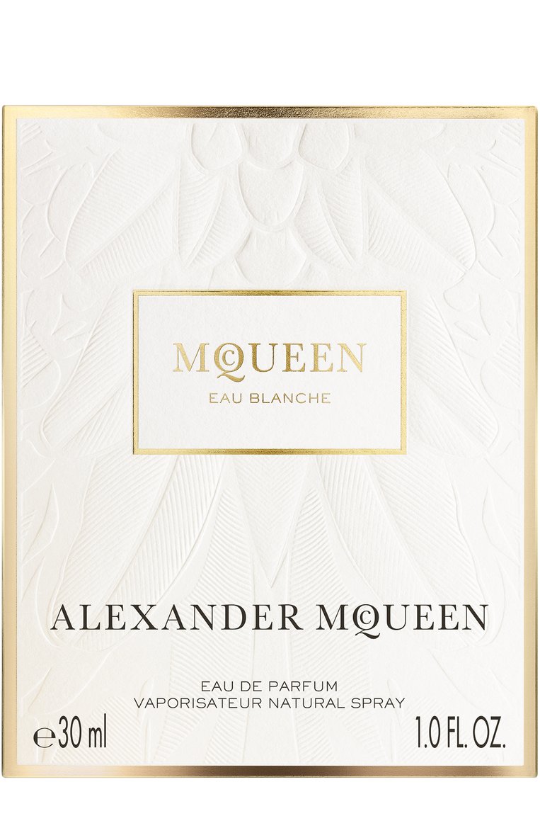 Парфюмерная вода mcqueen eau blanche (30ml) ALEXANDER MCQUEEN PERFUMES бесцветного цвета, арт. 8005610508443 | Фото 3 (Статус проверки: Проверена категория; Тип продукта - парфюмерия: Парфюмерная вода; Нос: Не проставлено; Региональные ограничения белый список (Axapta Mercury): Не проставлено; Ограничения доставки: flammable)
