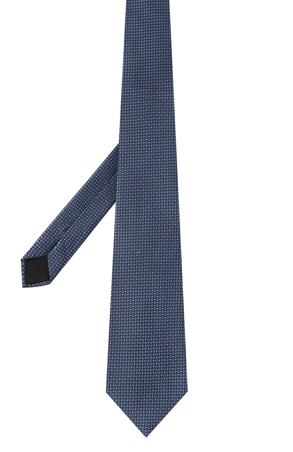 Шелковый галстук LANVIN темно-синего цвета по цене 15000 руб., арт. 2109/TIE, фото 3 Шелковый галстук LANVIN, арт. 2109/TIE, фото 3