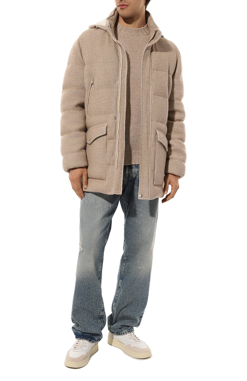 Кашемировый пуховик BRUNELLO CUCINELLI, арт. M221PV219, фото 2