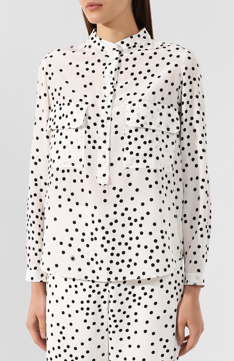 Блузка в горох STELLA MCCARTNEY, арт. 531899/SNA11, фото 3