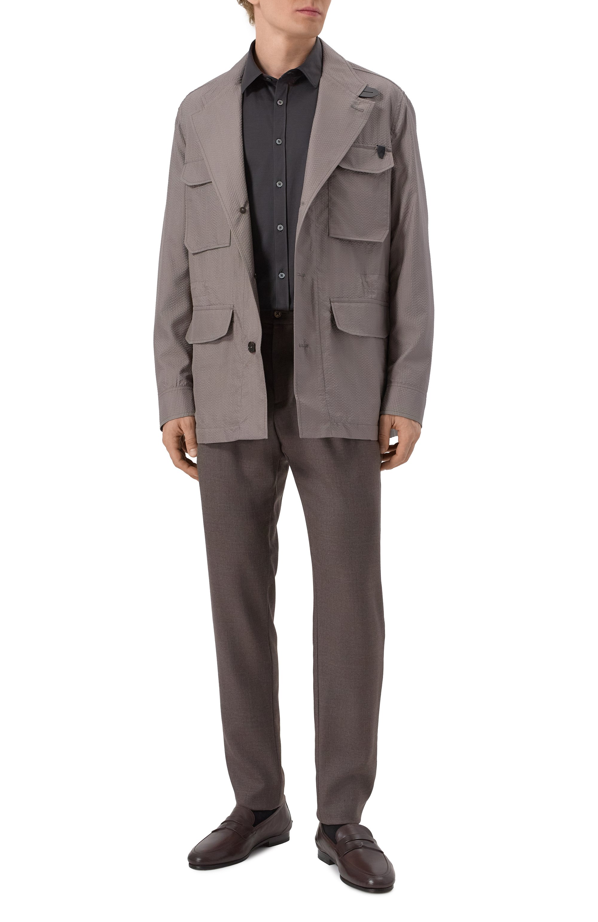 Кожаные пенни-лоферы plume BALLY, арт. MSF0G9/BU003, фото 2