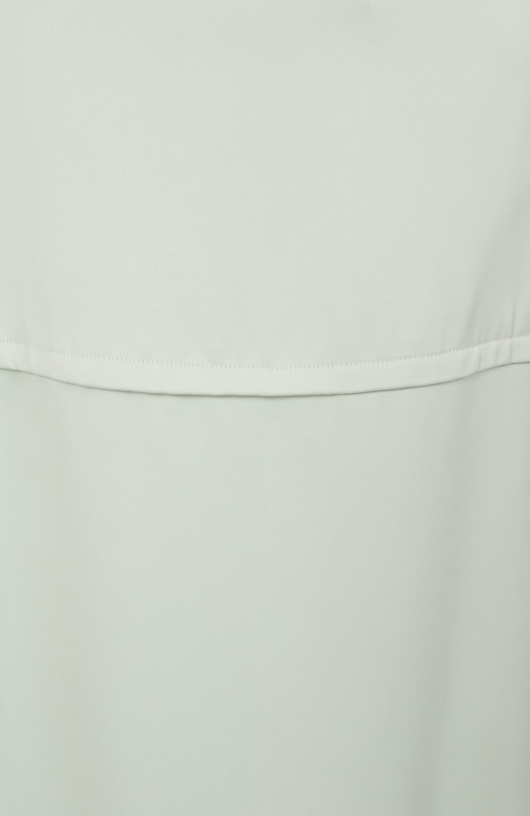 Женская юбка из вискозы JIL SANDER светло-зеленого цвета, арт. J01MA0153-J65289 | Фото 6 (Длина Ж (юбки, платья, шорты): Макси; Материал внешний: Вискоза; Стили: Кэжуэл)