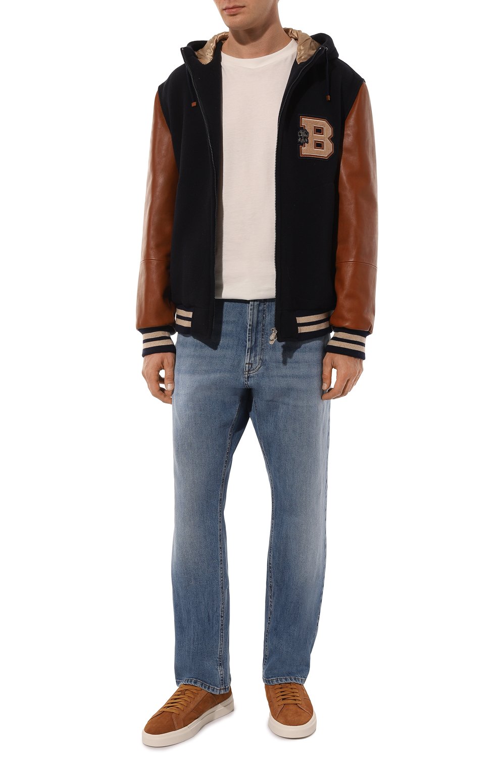 Замшевые кеды gloria SANTONI, арт. MBGG21967PNNKSHZ, фото 2