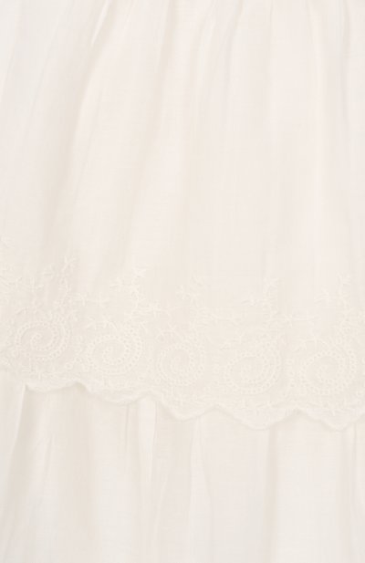 Хлопковая юбка BONPOINT молочного цвета по цене 28450 руб., арт. S06GSKW00001/4A-8A, фото 3 Хлопковая юбка BONPOINT, арт. S06GSKW00001/4A-8A, фото 3