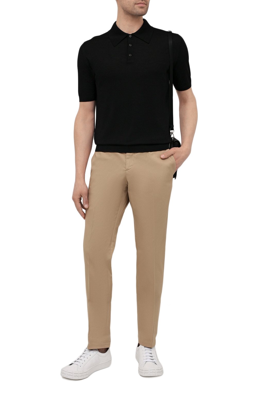 Хлопковые брюки PRADA, арт. SPE12-1GQS-F0AI2-172, фото 2