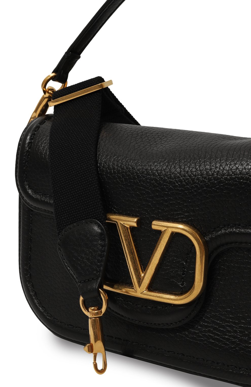 Сумка alltime VALENTINO черного цвета по цене 329000 руб., арт. 5W0B0N20/IMZ, фото 3 Сумка alltime VALENTINO, арт. 5W0B0N20/IMZ, фото 3