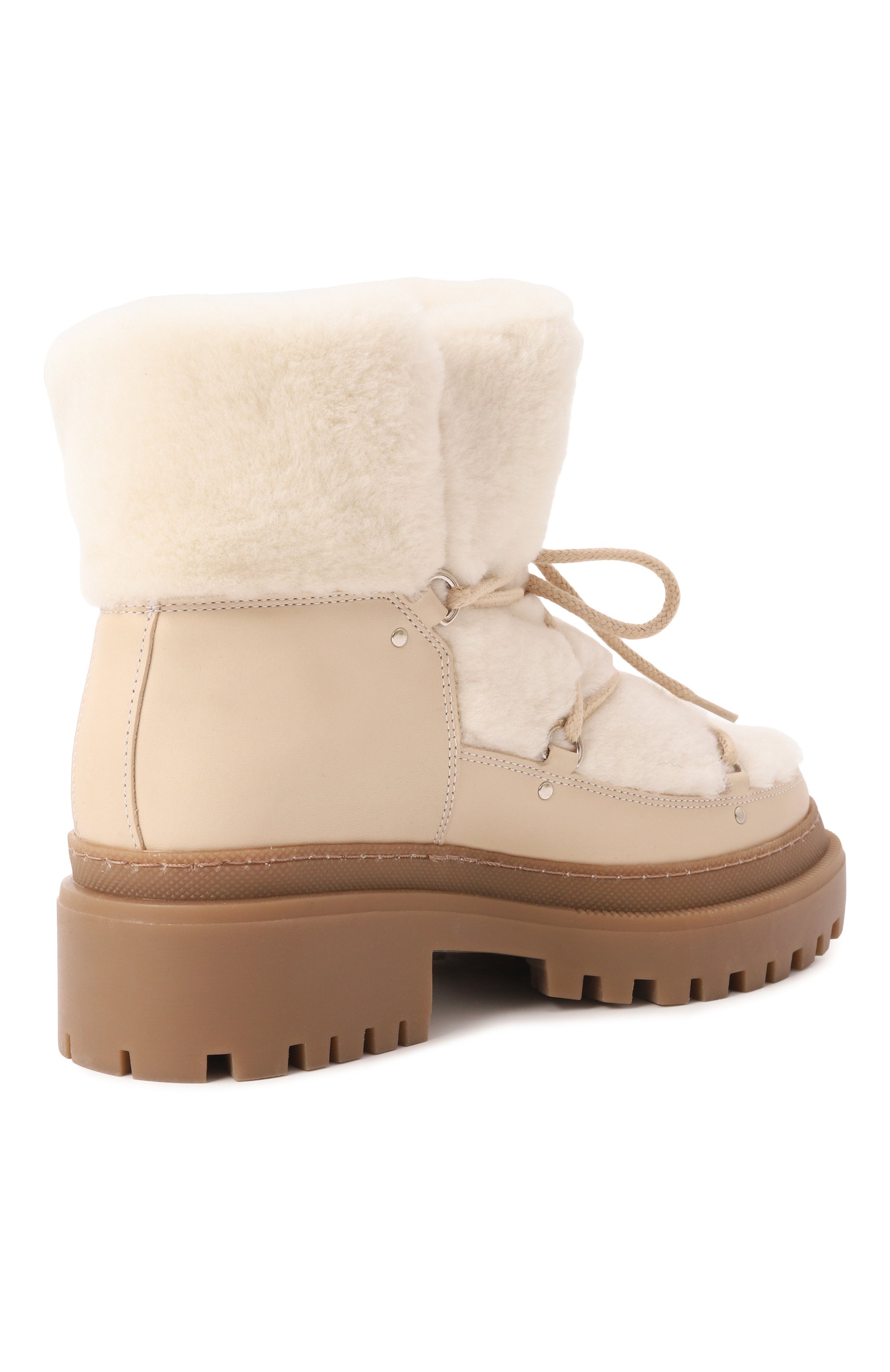 Комбинированные ботинки YVES SALOMON, арт. 24WAC516XXMERX, фото 5