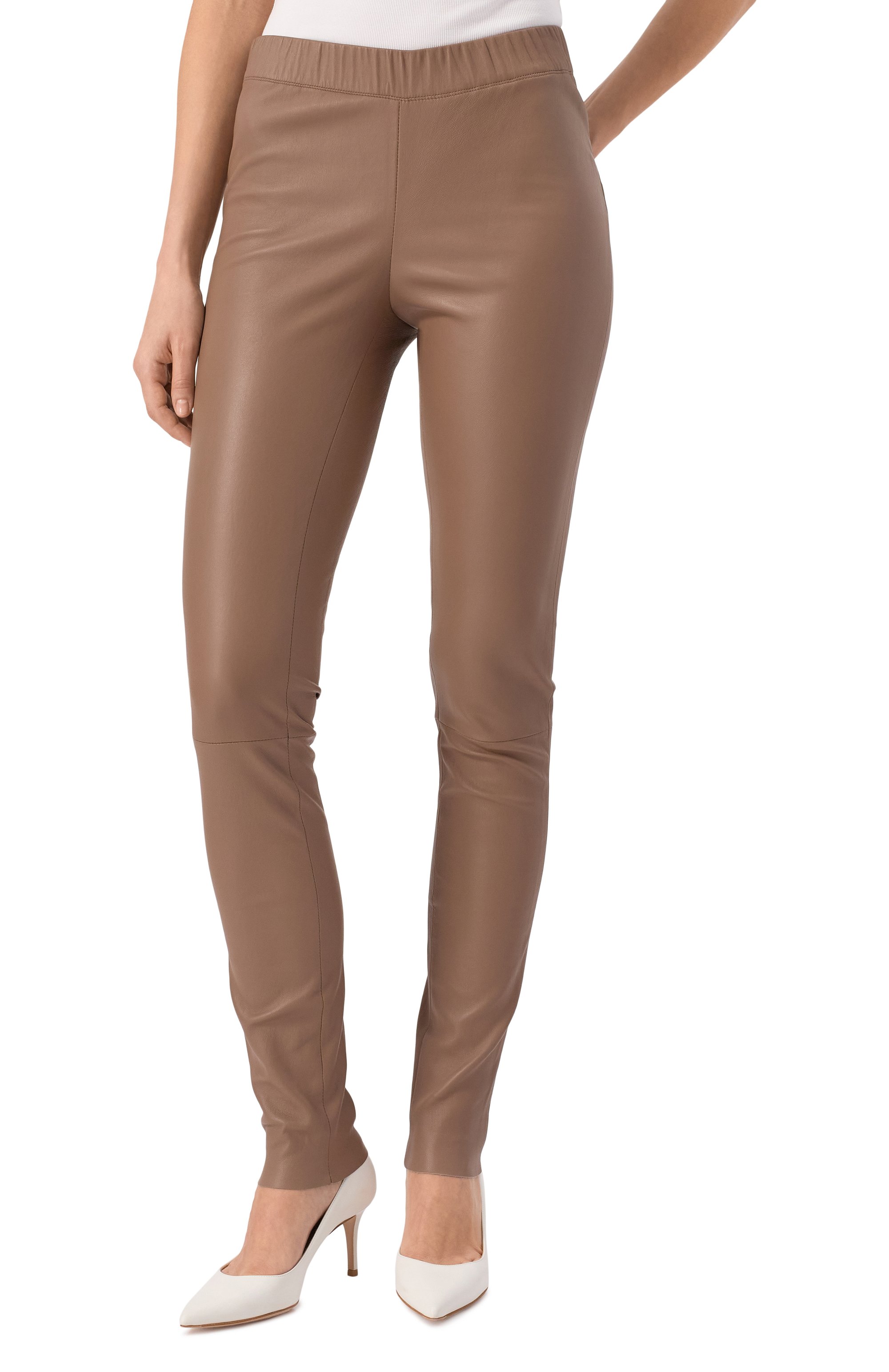 Кожаные легинсы FREEAGE, арт. DA23.PT112.0000.102, фото 3